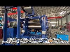 High Precision Four Roller Rubber Sheet Calender/XY-1400 Rubber Calender Machine