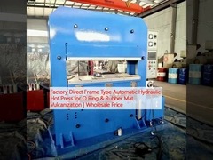 Factory Direct Frame Type Automatic Hydraulic Hot Press for O Ring & Rubber Mat Vulcanization | Wholesale Price