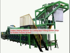 Rubber Making Machine for Cooling and Folding Rubber Strips for Rubber Industry at Best