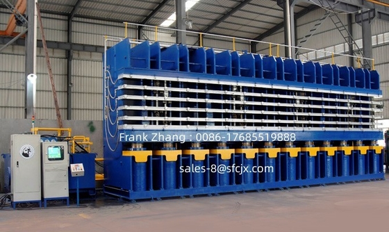 Good price Automation And Integration Tread vulcanizing  Rubber Vulcanizing Press Machine online