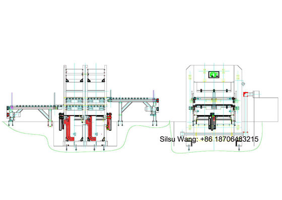 quality Two Way Sliding Mold Curing Press factory